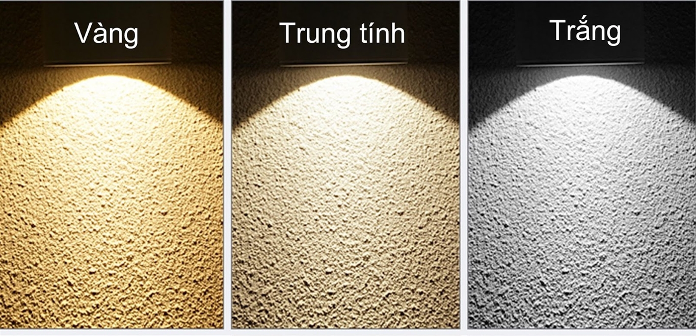 Ánh sáng vàng hay trắng tốt cho mắt