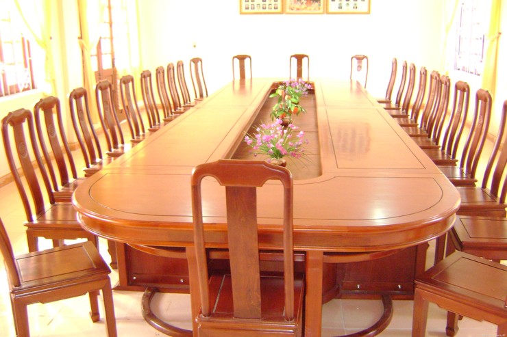 Báo giá bàn ghế hội trường Hòa Phát