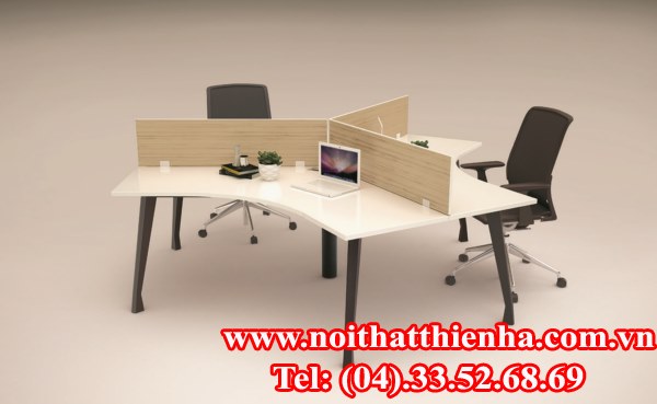 bàn làm việc văn phòng chân sắt​
