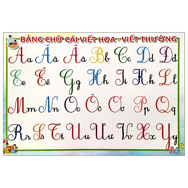 Bảng chữ cái lớp 1 